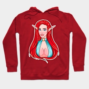 Cute Hot Elf Girl Hoodie